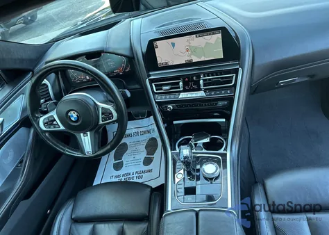 2019 BMW M850Xi z USA, uszkodzony, nr VIN WBABC4C59KBU95981